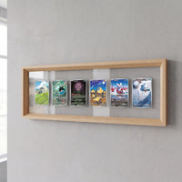 PokeFrame Floating Card Display — Log Wood (6 Cards) 4