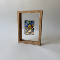 PokeFrame Floating Card Display — Log Wood (1 Card) 1