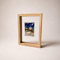 PokeFrame Floating Card Display — Log Wood (1 Card) 4