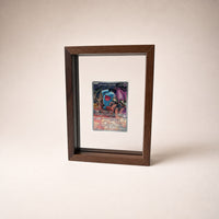 PokeFrame Floating Card Display — Black Walnut (1 Card) 4