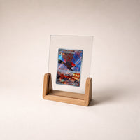 PokeFrame Single Card U-Stand — Beech 2