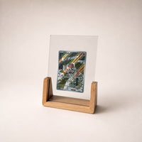 PokeFrame Single Card U-Stand — Beech 3